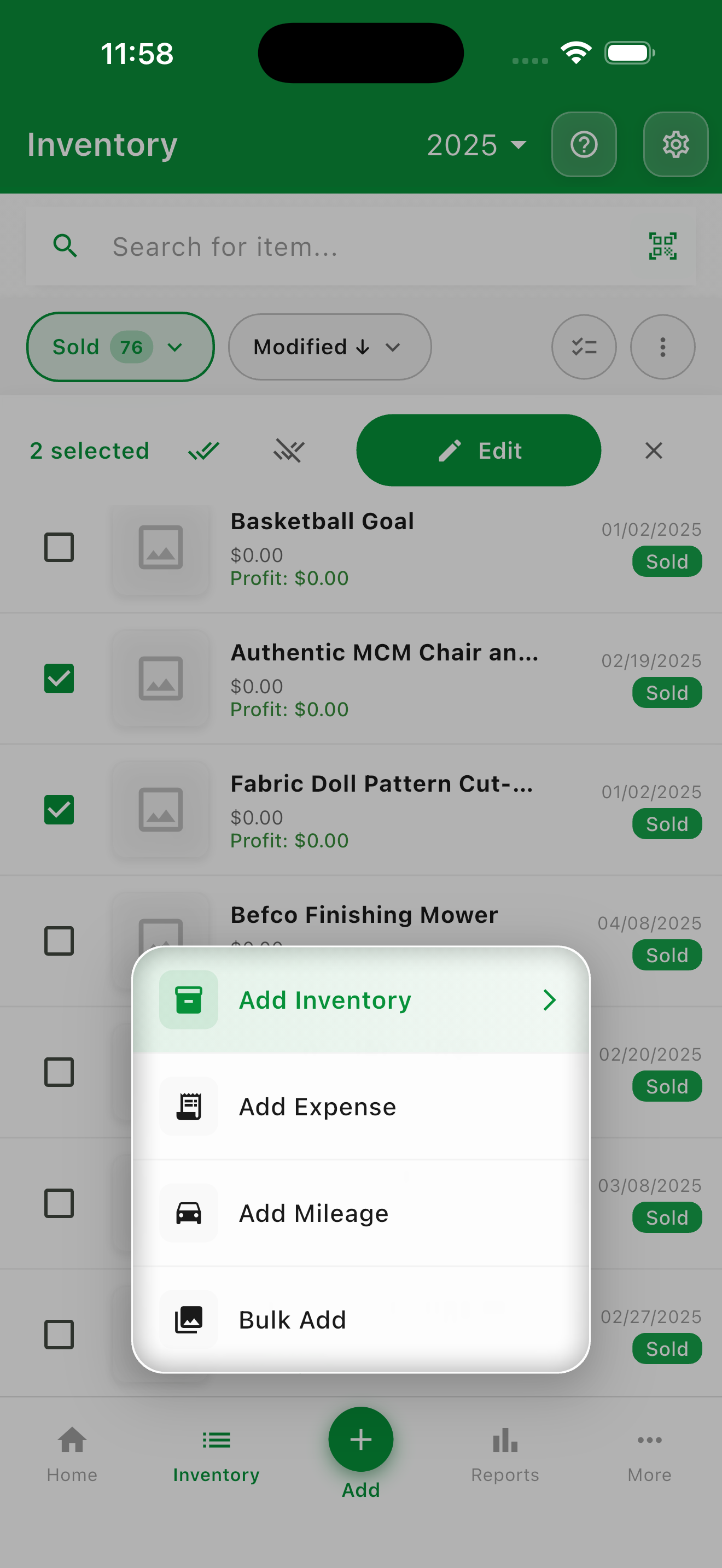 bulk edit items 3