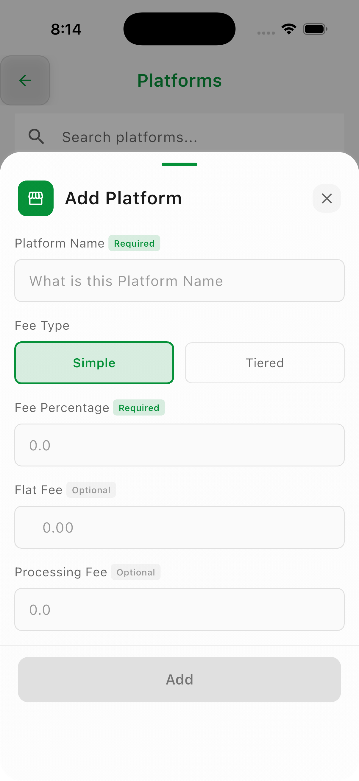 customize platforms categories sources 6