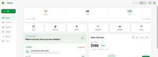 The Flippd web app: your whole business on one screen